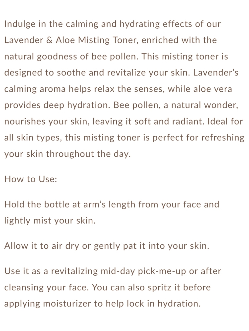 🌹🪻 Rose & Lavender Toner - Picture 6 of 6